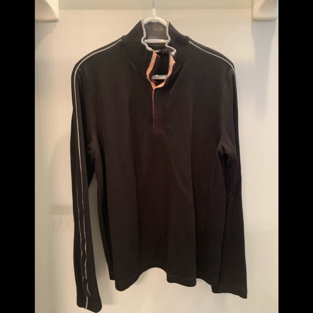 Hugo Boss Quarter Button Sweater